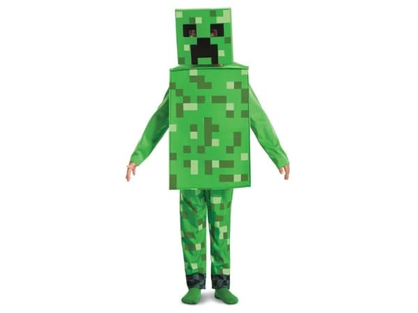 Minecraft Creeper fancy utklädnad, 7–8 år