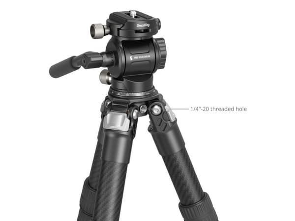 SmallRig 5025, 3 ben, Sort, 43,2 cm, 845 g