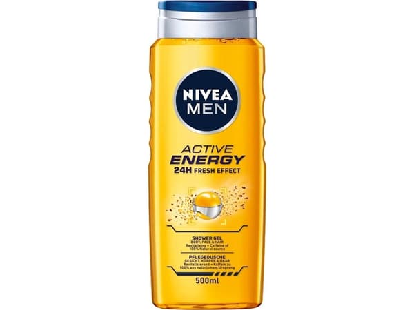 NIVEA_Men Active Energy shower gel 500ml