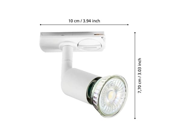 EGLO TB BASIC BUZZ spot hvit til sporsystem