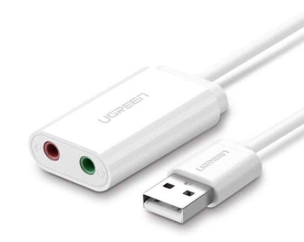 Ugreen - Lydkort - 16-bit - 48 kHz - stereo - USB 2.0