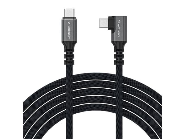 USB-kabel Wozinsky USB-C till USB-C 1,5 m svart