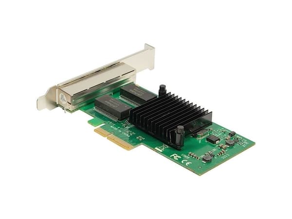 Inter-Tech ST-7238, Sisäinen, Langallinen, PCI Express, Ethernet, 1000 Mbit/s