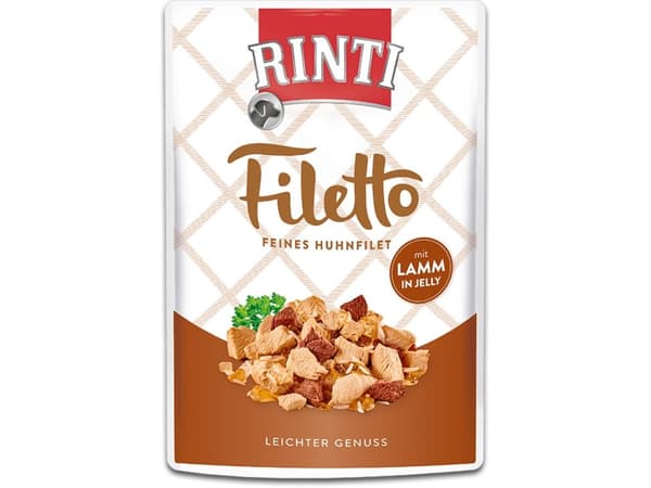 Rinti Rinti Filet 100 g påse Kyckling Lamm