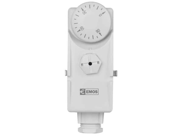 Emos P5681, Room, AC, Vit, 0 - 90 ° C, Rotations-, AC