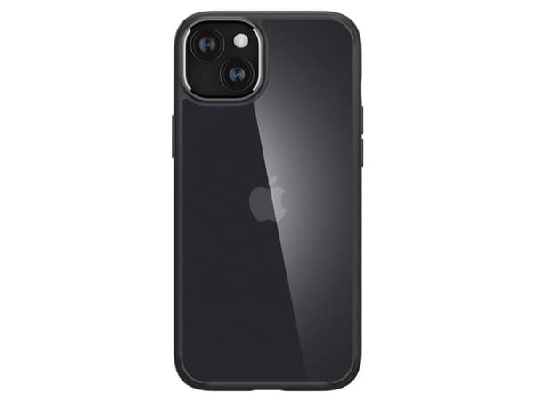 Spigen ACS06656, Suojus, Apple, iPhone 15 Plus, 17 cm (6.7"), Musta, Läpinäkyvä