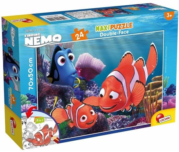 Lisciani Puzzle Df Supermaxi 24 Nemo, 3-vuotiaat