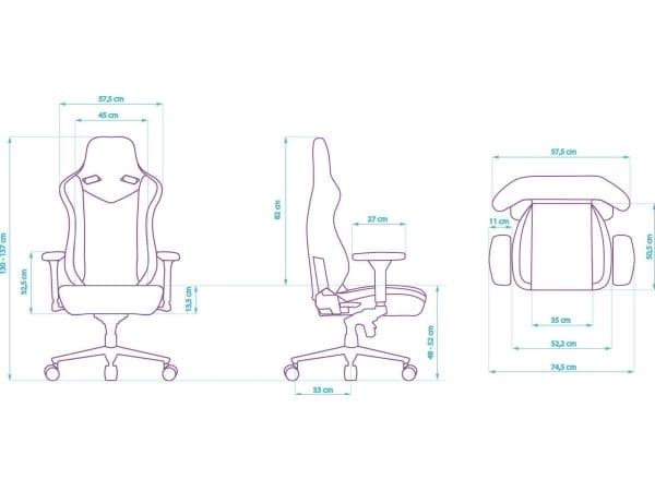 Fotel Ultradesk THRONE czarny