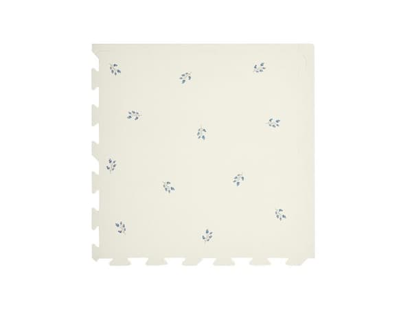 3 Sprouts Floor Puzzle, Blueberry Ivory