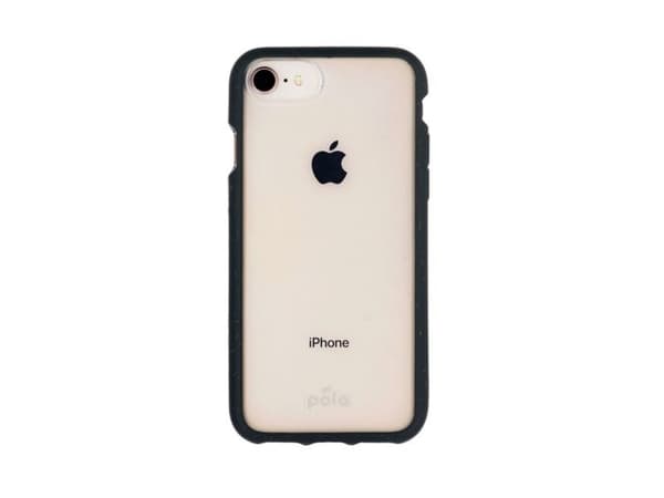 Pela Clear Eco-Friendly etui til iPhone 7/8/SE(2) – grønn