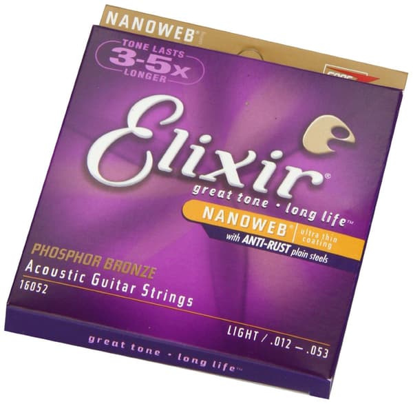 Elixir Strings 16052, Gitarr, Akustisk, 6 styck