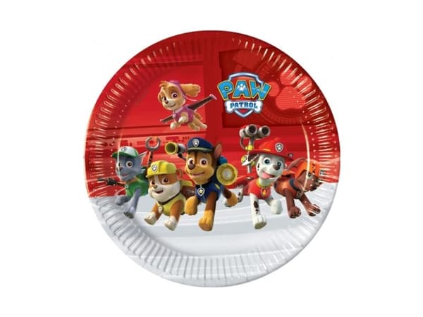 Paw Patrol tallrikar, 23 cm