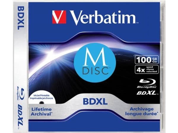 Verbatim M-Disc BD-R Blu-Ray 100GB - 1 pcs