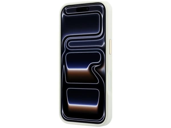 Etui Guess Peony 4G Small Logo MagSafe do iPhone 18 Pro Max / 17 Pro Max bezowy