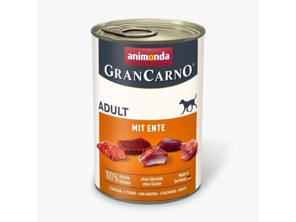 ANIMONDA GranCarno Adult med and - vådfoder til hunde - 400 g