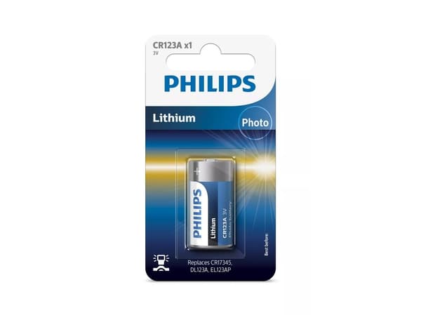 Philips Lithium CR123A