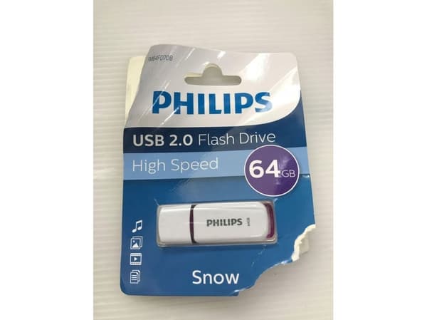 STICK Philips USB 2.0 2-pack 64GB Snow Edition Magic Purple