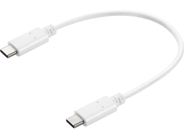 Sandberg - USB-kabel - USB-C (hann) til USB-C (hann) - 20 cm