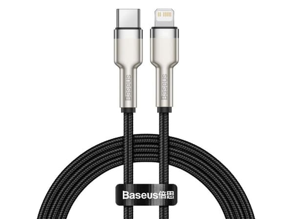 Baseus Cafule, 1 m, Lightning, USB C, Hanstik, Hanstik, Lajittelu