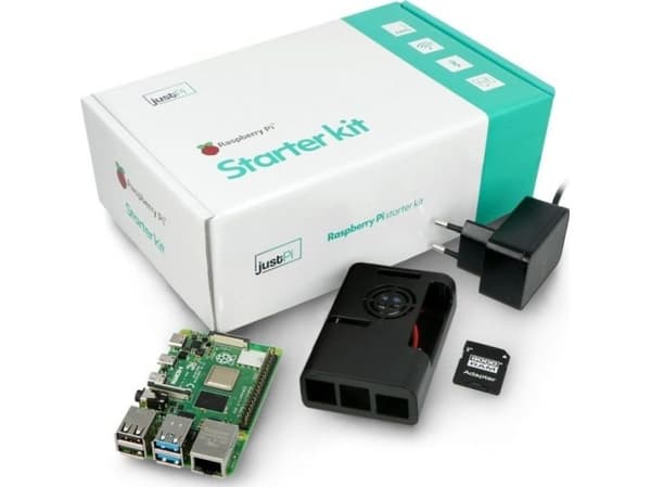 JustPi 4 Model B 4GB RAM Starter Kit (RPI-15064)