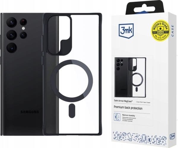 3MK 3mk Satin Armor MagCase for Galaxy S24 Ultra