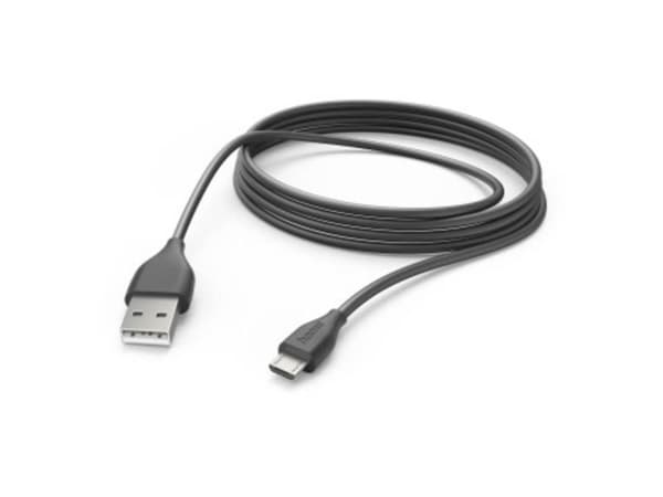 Hama 00201588, 3 m, USB A, Micro-USB B, USB 2.0, 480 Mbit/s, Lajittelu