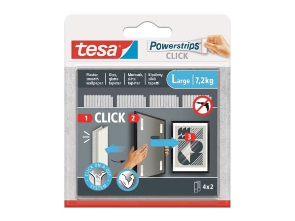 Powerstrip Tesa 77722 4 delar
