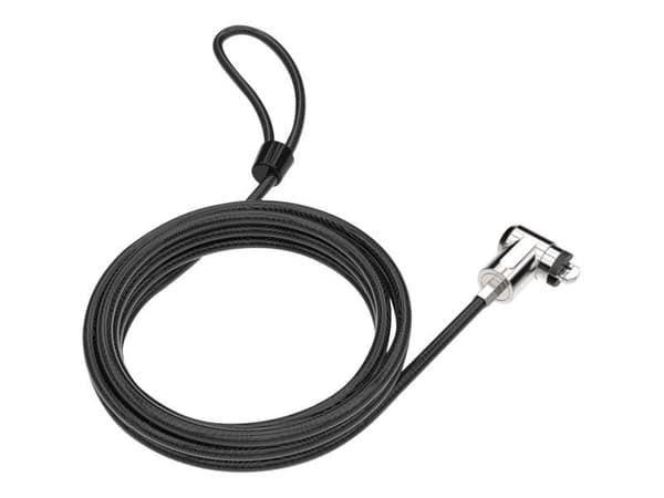 Compulocks T-bar Security Keyed Cable Lock - Lås för säkerhetskabel - vit - 1.83 m - för Compulocks iPad 10.2-inch; Maclocks Rise Freedom Enclosed ...