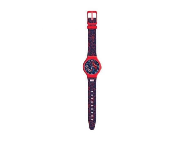 Spiderman analog klokke i boks