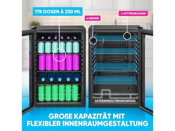 Bomann - Kjøleskap - 115 liter - Klasse E