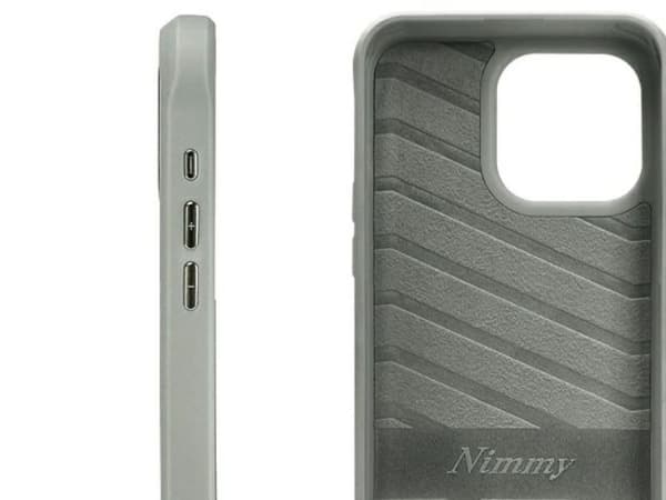Nimmy Glasses Cool Cat Case for iPhone 15 Pro - Gray