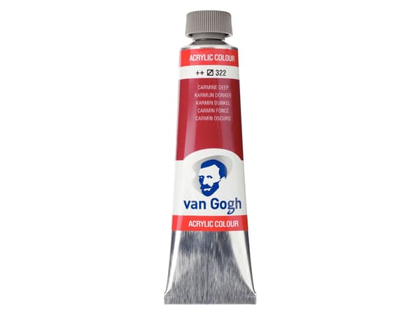 Van Gogh akrylfargetube Carmine Deep 322