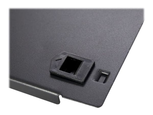 Inter-Tech - Blindplate - svart, RAL 9005 - 2U - 19"