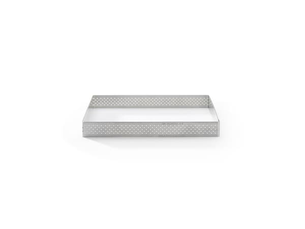 Perforert firkantet kant 17,5 cm