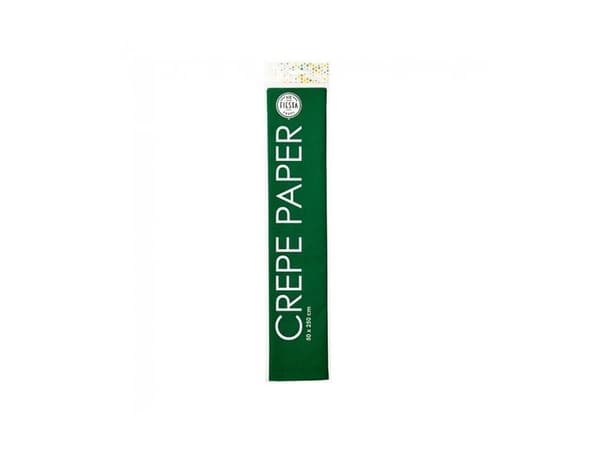 Crepe papir, grøn
