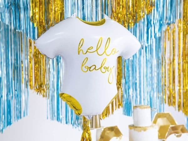 Folieballon Hello Baby kropp