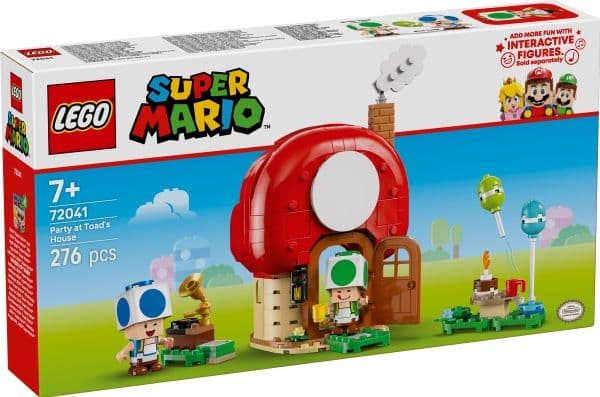 LEGO Super Mario 72041 Fest i Toads hus