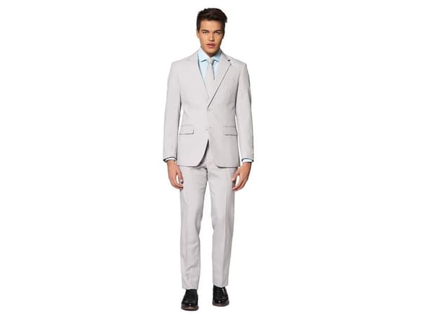 Grå kostym OppoSuits