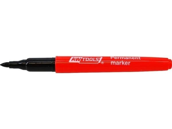 AWTOOLS tunna svarta märkpenna 5 st.