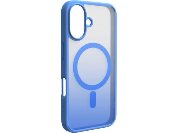 Puro Gradient MagSafe silikonikotelo iPhone 16:lle - sininen