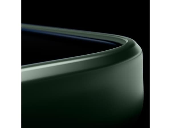 3mk Smoke MagCase for iPhone 16 - Green-Translucent