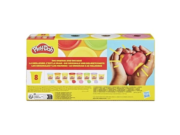 Play-Doh 8-pak 680 g - regnbue