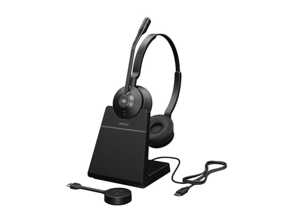 Jabra Engage 55 Stereo - Headset - på örat - DECT - trådlös - Optimerad för UC