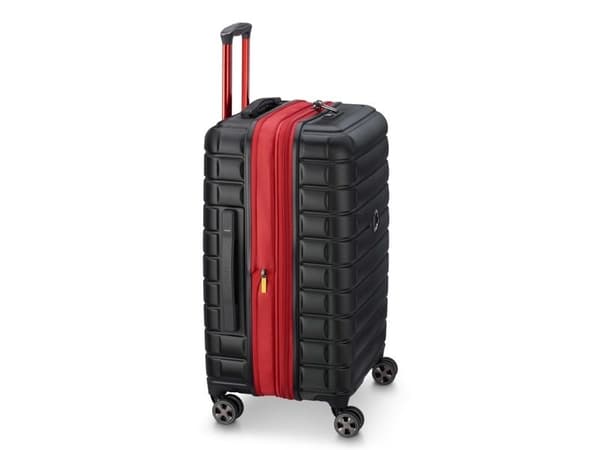 Delsey Shadow 5.0 utvidbar kuffert 66 cm, sort