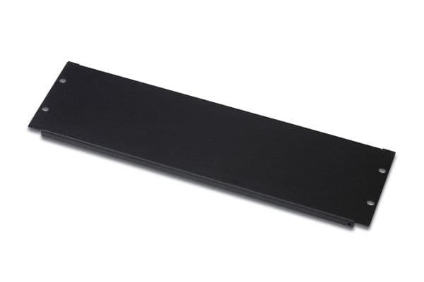 Digitus DN-19 BPN-03-SW - Tomt panel - RAL 9005 - 3U - 19"