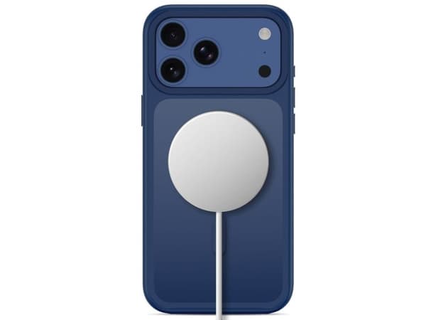 Tech-Protect Magmat Magsafe CC Case for iPhone 18 Pro / 17 Pro - Matte Navy Blue