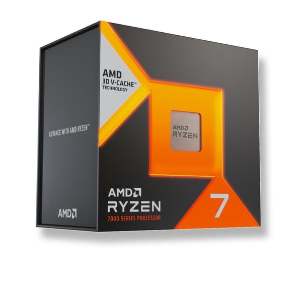 AMD Ryzen 7 7700X3D - 4 GHz - 8-core - 16 trådar - 96 MB cache - Socket AM5 - Box