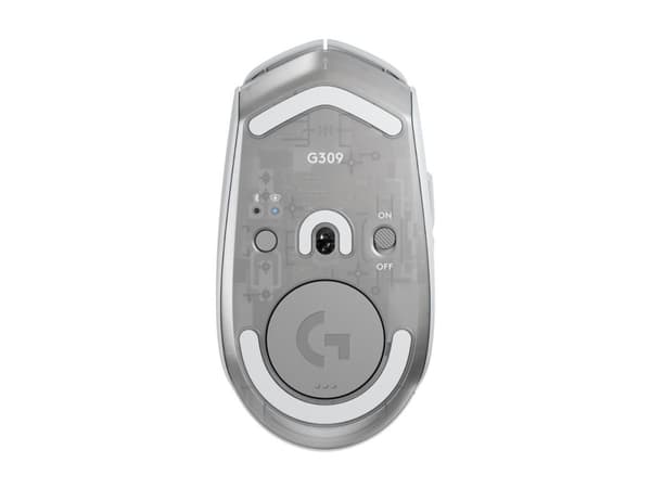 Logitech G G309, RF Wireless + Bluetooth, Valkoinen