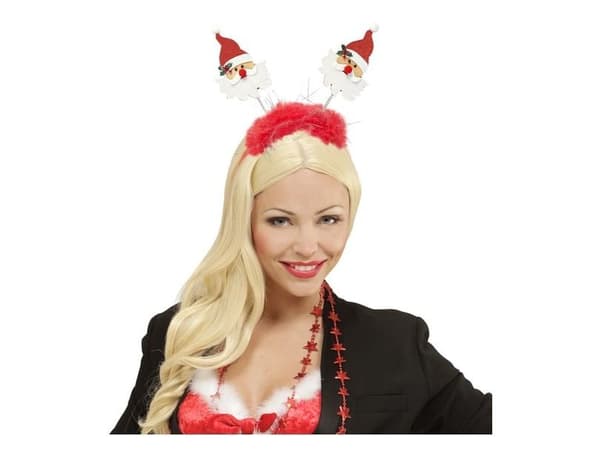 Hiuspanta joulupukin kanssa