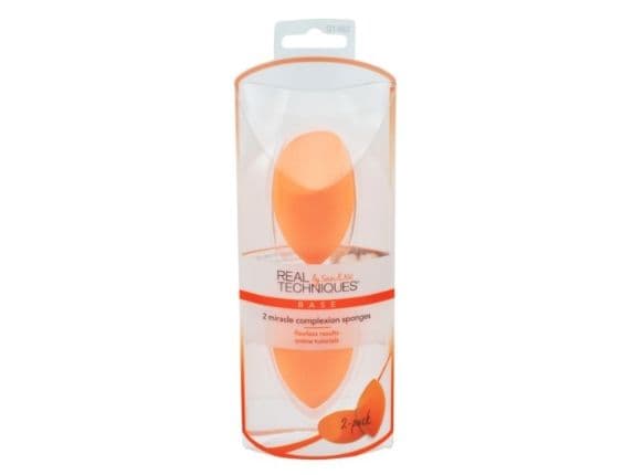 Real Techniques Miracle Complexion Makeup Sponge for Full Coverage Foundation - Pack of 2